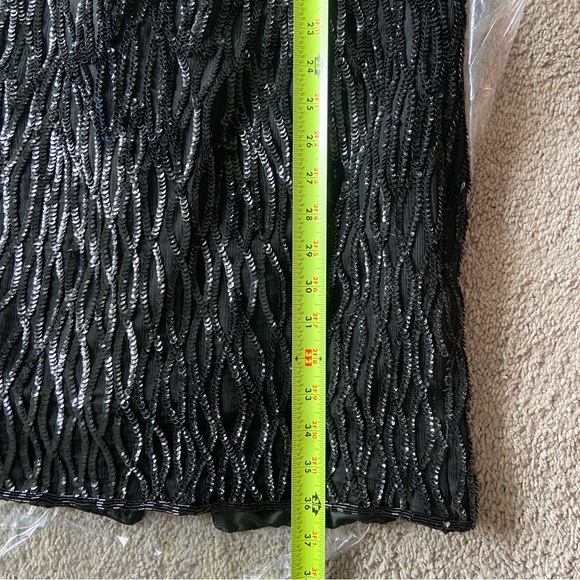 B2 & US by Mark & John Silk Sequins Cocktail Dress - Picture 12 of 14